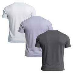 Kit 3 Camisetas Diadora Small Logo Masculina - Foto 2