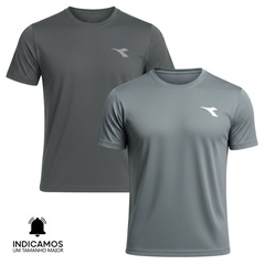 Kit 2 Camisetas Diadora Small Logo Masculina - Foto 1