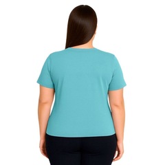 Camiseta Diadora Small Logo Plus Size Feminina - Foto 2