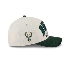 Boné New Era 9Forty M-Crown A-Frame Milwaukee Bucks NBA Masculino - Foto 3