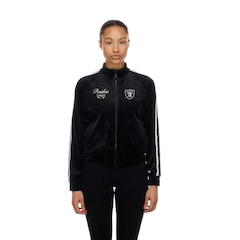 Jaqueta New Era Track Las Vegas Raiders NFL Feminina - Foto 1