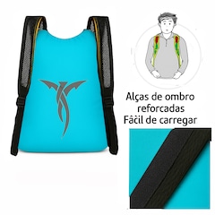 Mochila Gold Sports Dobrável Portátil Premium 20 litros - Foto 3