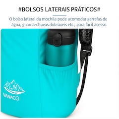 Mochila Gold Sports Dobrável Portátil Premium 20 litros - Foto 4