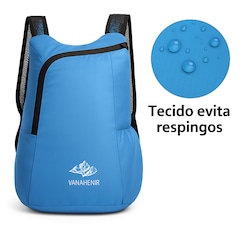 Mochila Gold Sports Dobrável Portátil Premium 20 litros - Foto 8