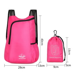 Mochila Gold Sports Dobrável Portátil Premium 20 litros - Foto 2