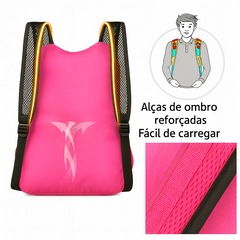 Mochila Gold Sports Dobrável Portátil Premium 20 litros - Foto 3
