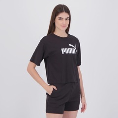 Camiseta Cropped PUMA No.1 Logo Feminino - Foto 2