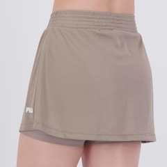 Shorts Saia Fila Flow III Feminina - Foto 3