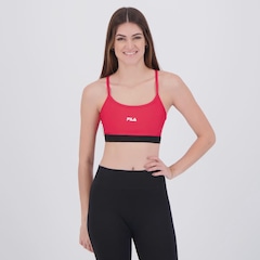 Top Fila Train Elastic V Feminino - Foto 1