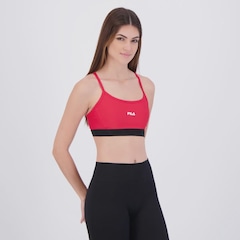 Top Fila Train Elastic V Feminino - Foto 2