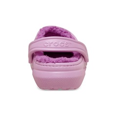 Sandália Unissex Crocs Classic Lined Clog Hydrangea - Foto 7