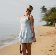 Vestido com Shorts Mormaii Beach Tennis Vitóra Marchezini - Foto 7