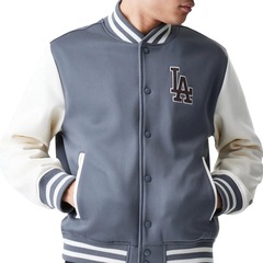 Jaqueta Bomber New Era Los Angeles Dodgers Masculina - Foto 3