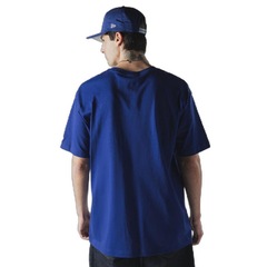 Camiseta New Era Oversize Los Angeles Dodgers MLB Masculina - Foto 4