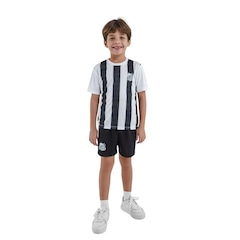 Kit Jogo do Santos Infantil Braziline Mini Craque - Foto 2