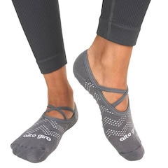 Meia Alto Giro Elástica Antiderrapante Feminina - Foto 3