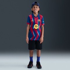 Camisa Barcelona IV 2025/26 Torcedor Pro Nike Infantil - Foto 2