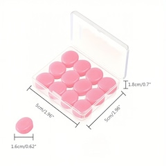 Protetor de Ouvido Gold Sports Moldável em Silicone Ultra Soft com 12 Unidades - Foto 3