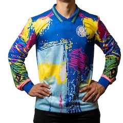 Camiseta de Goleiro do Palmeiras Betel Retrô 1993 Masculina - Foto 2