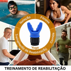 Bucal Gold Sports Esportivo de Treinamento Respiratório - Foto 6