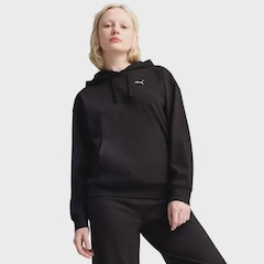 Blusão Com Capuz Puma Ess Elevated Comfort Rib Feminino - Foto 1
