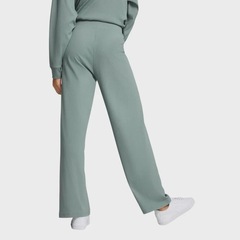 Calça Puma Ess Elevated Rib Straight Feminina - Foto 2
