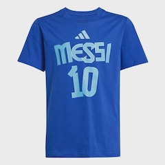 Camisa adidas Messi 10 Graphic Infantil - Foto 5
