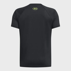 Camiseta Under Armour Tech Split Wordmark Infantil - Foto 2