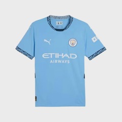 Camisa Manchester City I 24/25 Puma Fanshirt Masculina - Foto 4