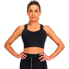 Top Alto Giro Anatômico Alças Duplas Feminino - Foto 3