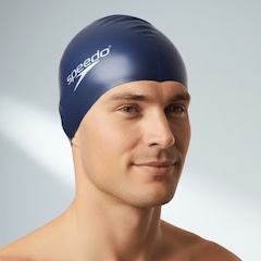 Touca de Natação Flat Cap em Silicone - Masculino - Foto 1