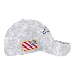 Boné New Era 3930 New England Patriots Salute Service Masculino - Foto 6