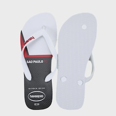 Chinelo Havaianas Top Times São Paulo Masculino - Foto 3
