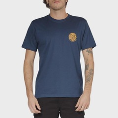 Camiseta Rip Curl Front Wettie Light Navy - Masculina - Foto 1