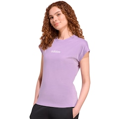 Camiseta adidas Essentials Linear Feminina - Foto 1