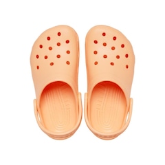 Sandália Crocs Classic Clog T Electric Sunstone - Unissex - Foto 5