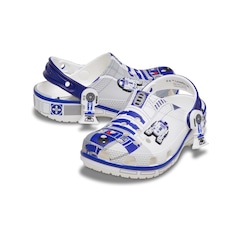 Sandália Crocs Star Wars R2D2 Classic Clog T Multi - Unissex - Foto 4