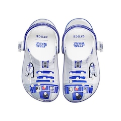 Sandália Crocs Star Wars R2D2 Classic Clog T Multi - Unissex - Foto 5