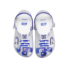 Sandália Crocs Star Wars R2D2 Classic Clog Multi - Unissex - Foto 5