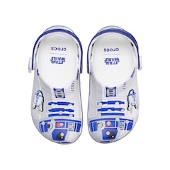 Sandália Crocs Star Wars R2D2 Classic Clog K Multi - Unissex - Foto 5