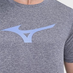 Camiseta Mizuno Run Spark Mescl Masculino - Foto 4