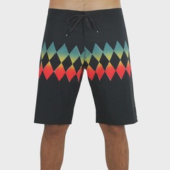Bermuda Billabong Andy Irons Tribong Ciclo Pro Rasta - Masculina - Foto 2