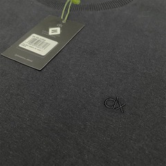 Kit 3 Camisetas DX Essentials Casuais Algodão Bordado - Masculina - Foto 4