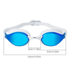 Óculos de Natação Gold Sports Cool Performance 6.0 - Espelhado HD - Adulto - Foto 3