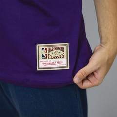 Camiseta NBA Oversized La Lakers Johnson 32 Masculina - Foto 4