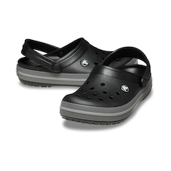 Sandália Unissex Crocs Crocband Reflective Clog Black - Foto 4