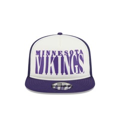 Boné New Era 9Fifty A-Frame Snapback Minnesota Vikings NFL Masculino - Foto 2