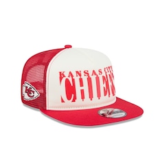 Boné New Era 9Fifty A-Frame Snapback Kansas City Chiefs NFL Masculino - Foto 3
