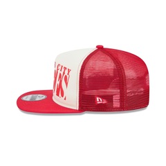 Boné New Era 9Fifty A-Frame Snapback Kansas City Chiefs NFL Masculino - Foto 7