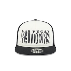 Boné New Era 9Fifty A-Frame Snapback Las Vegas Raiders NFL Masculino - Foto 2